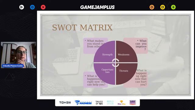 Lecture: Game marketing by Cáudia Costa | GJ+ Incubation 22/23 смотреть онлайн
