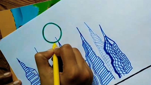 Elon Musk's Futuristic city 2050 || Futuristic cyber city drawing || Cyberpunk city смотреть онлайн