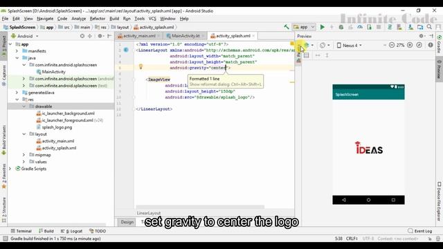 Tutorial Make Simple Splash Screen Android Kotlin смотреть онлайн