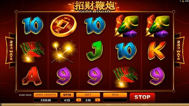 Microgaming - Lucky Firecracker - Gameplay Demo смотреть онлайн