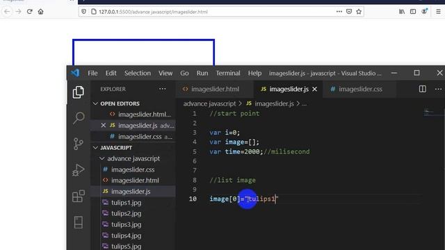 Advance javascript image slider auto play part-8 смотреть онлайн