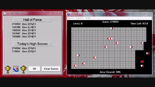 JezzBall High Score смотреть онлайн
