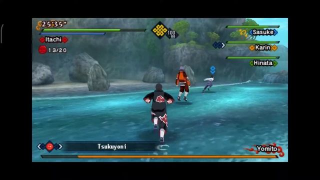 Naruto Shippuden Kizuna Drive Multiplayer Gameplay смотреть онлайн