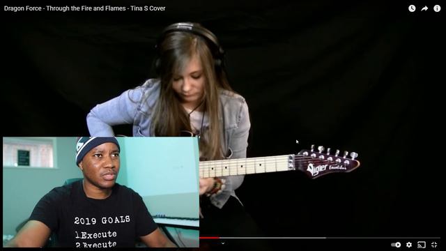 Dragon Force - Through the Fire and Flames - Tina S Cover Reaction By An African Uncle смотреть онлайн
