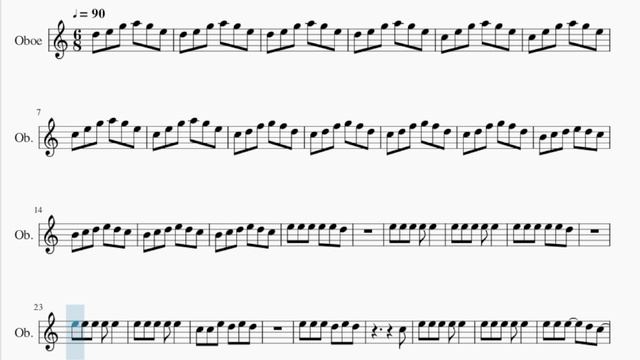 SUPER EASY Oboe Sheet Music: How to play Golden Hour by JVKE смотреть онлайн
