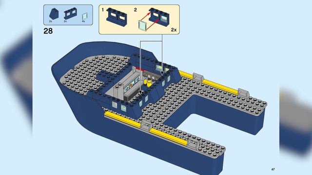 LEGO Instructions:How to Build LEGO Ocean Exploration Ship - 60266 (LEGO CITY) смотреть онлайн