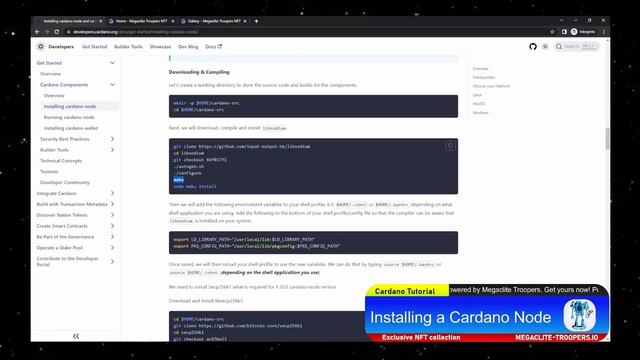 How to install a Cardano Node #cardano смотреть онлайн