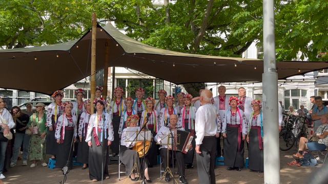 Украинский народный хор "Верше", песня "Два кольори", Klassiek op het Amstelveld 16.09.2023 смотреть онлайн