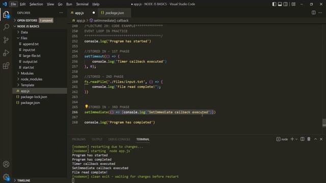 #29 NODE JS Event Loop in Practice | Fundamentals of NODE JS | A Complete NODE JS Course смотреть онлайн