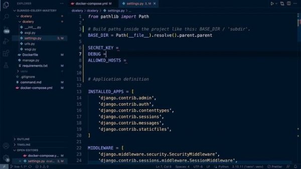 Building a Django Docker Container