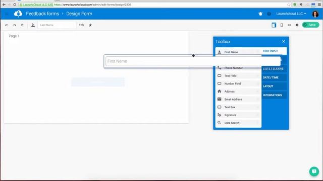 Launchcloud Drag and Drop Form Builder смотреть онлайн