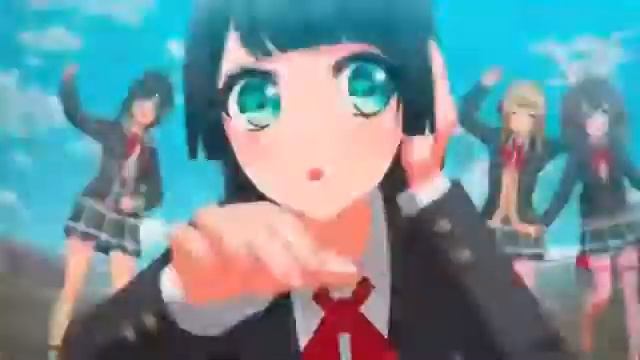 аниме девочки танцуют - мем (Original meme) смотреть онлайн