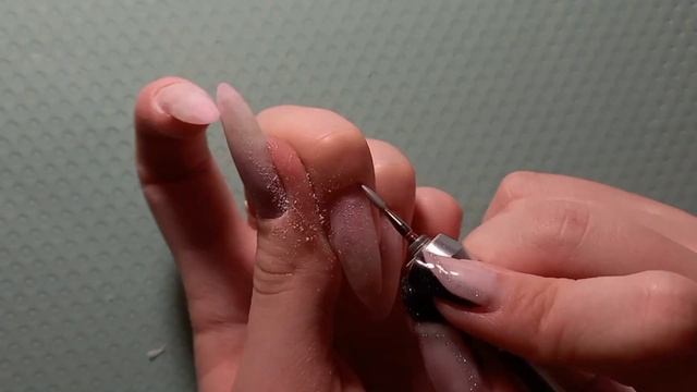 Коррекция ногтей//Делаю маникюр самой себе//? смотреть онлайн