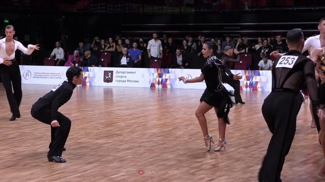 Jive | Malgin Lev - Slinkova Polina | 1/8 Russian Championship Youth Latin 2020 смотреть онлайн