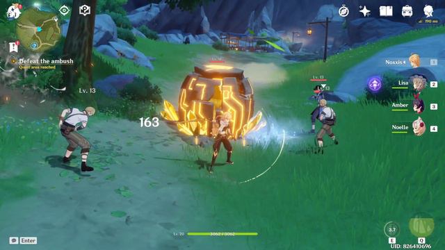Amber Story Quest | Lepus Chapter | Wind, Courage, and Wings | Genshin Impact смотреть онлайн
