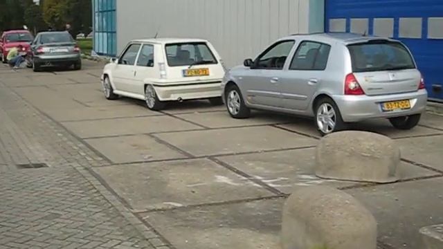 Renault 5 GT Turbo 1800 16V in action смотреть онлайн