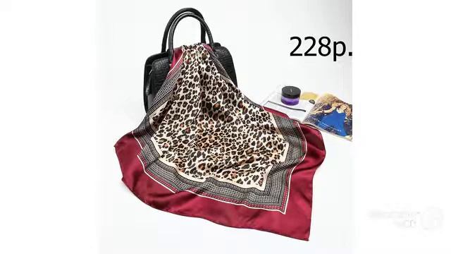 Шикарный платок (шелк) - Одежда с AliExpress смотреть онлайн