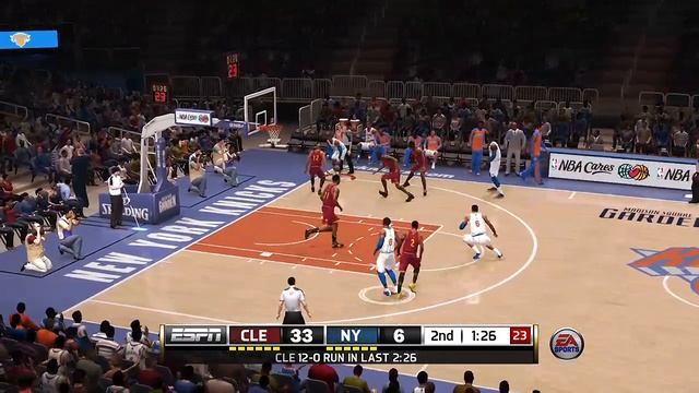 Ball tipped but they recovered it! EA SPORTS™ NBA LIVE 14 смотреть онлайн