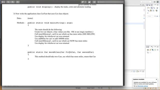 [Intro to Java Programming] Car Class Exercise Explained смотреть онлайн