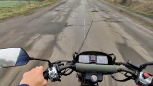 Динаміка розгону shineray intruder 200 Оффроад тест драйв китайського мотоцикла