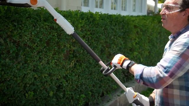 The Garden Gurus Review: HLA 56 Battery Long-reach Hedge Trimmer смотреть онлайн