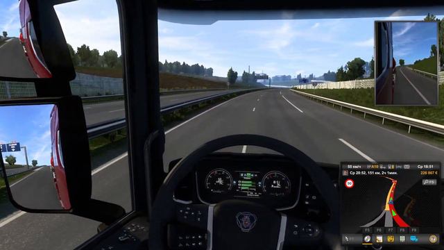 Везу цемент\Euro Truck Simulator 2\ V-1.47\ смотреть онлайн
