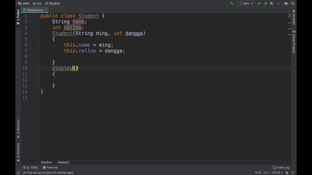 Programming with JAVA Tutorial -13 (in Tibetan Language) - Constructor in JAVA смотреть онлайн