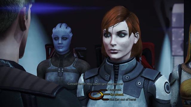 Mass Effect 1 Legendary Edition - Citadel The Fan: Conrad Verner Wants A Picture of Shepard Gamepla смотреть онлайн