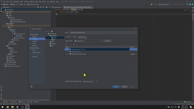 Modules are not deleted completely in multi module project Intellij IDEA. смотреть онлайн