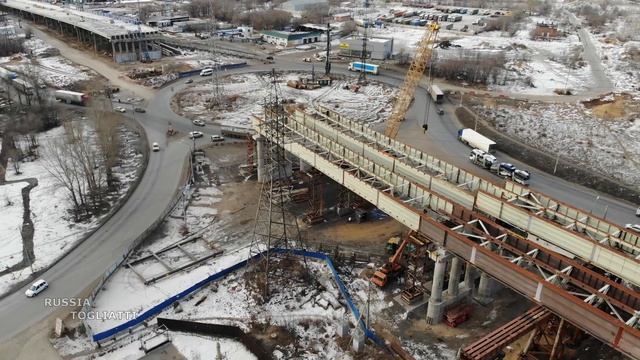 Завершение строительства трёхуровневой развязки на М-5 в г.Тольятти перенесли на лето 2020 г. смотреть онлайн