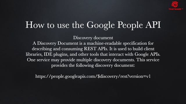 Learning to use the Google People API to gain User Data смотреть онлайн