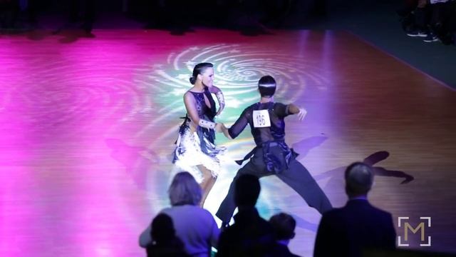 Andrea Silvestri - Varadi Martina | DSFO Megeve 2016 | WO LAT - solo Samba смотреть онлайн