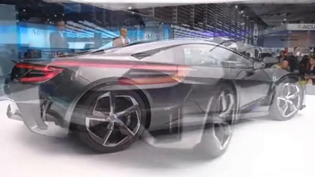 Acura NSX Concept Car Unveiled at Detroit Auto Show 2013 смотреть онлайн