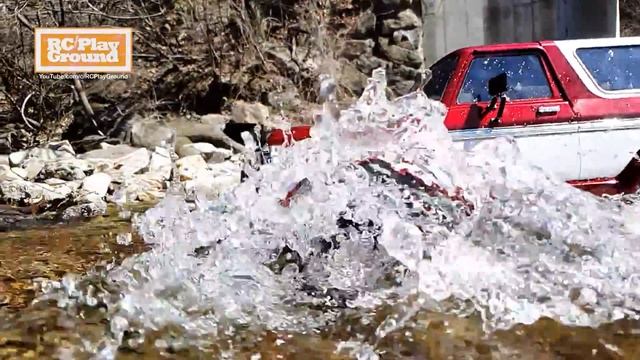 RC Car Traxxas TRX4 Ford Bronco Hard Body Red Overcoating смотреть онлайн