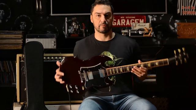 GIBSON SG STANDARD - Aged Cherry смотреть онлайн