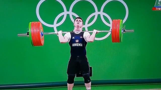 Армянский штангист получил на Олимпиаде 2016 в Рио жуткую травму 1 смотреть онлайн
