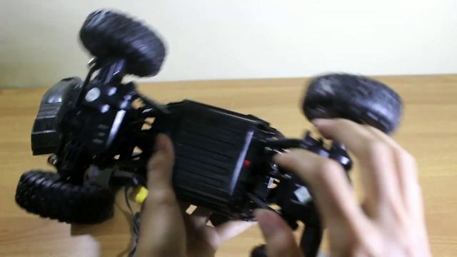 UNBOXING & REVIEW RC CAR ROCK CRAWLER SKALA 1:18 OFF-ROAD