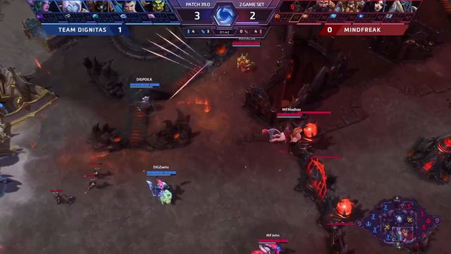 Финал HGC 2018 - Игра 2 - Team Dignitas против Mindfreak - Групповой этап