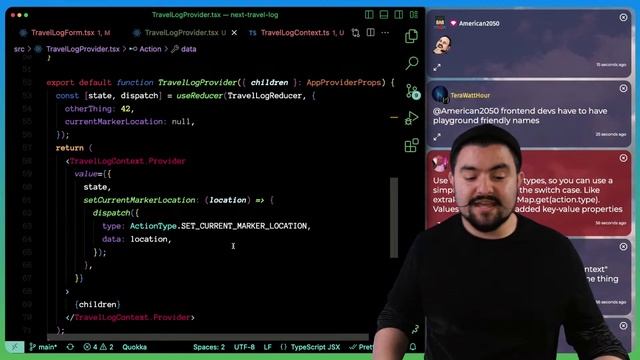 Learning Next.js 13 Beta - Part 3 - Draggable Marker - Context / Provider / useReducer - Travel Log смотреть онлайн