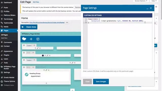 Create a Landing Page with a WordPress Premium Theme (2018): Part 07 - Appointments Section смотреть онлайн