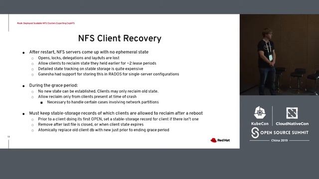 Rook Deployed Scalable NFS Clusters Exporting CephFS - Patrick Donnelly, Red Hat смотреть онлайн