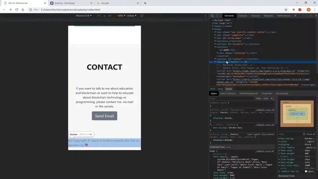 Image Carousel, Contact and Footer - Bootstrap Website - Web Development 101 - dacade смотреть онлайн