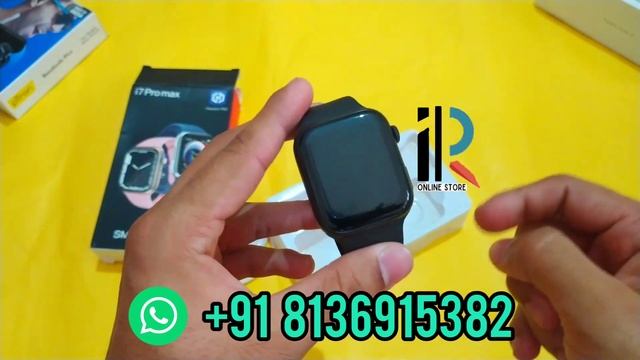 I7 PRO MAX SERIES 7 SMARTWATCH UNBOXING MALAYALAM смотреть онлайн