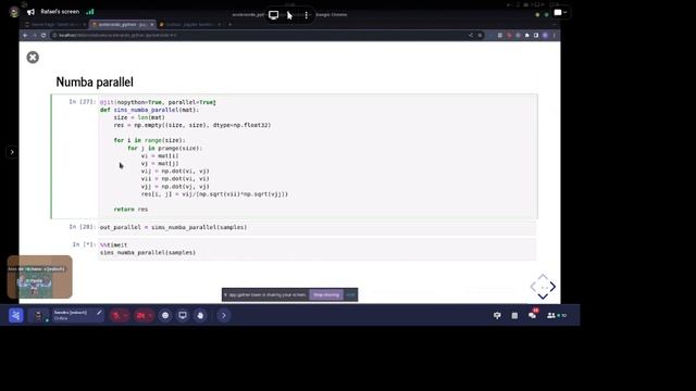 Cómo acelerar tu código con Python? - Rafael Villca - #osl-pycafe 1 смотреть онлайн