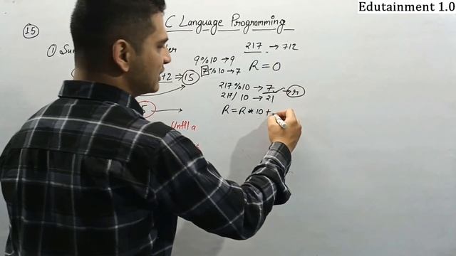 Sum of digits of a number | Reverse of a number | Complete logic | C Programming Language #15 смотреть онлайн