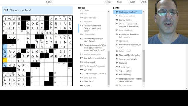 You don't know what you know... ⛳🚫👨🏽 - Wednesday NYT Crossword - 9-13-23 смотреть онлайн