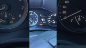 Запуск Хендай Туссан в  мороз