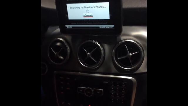 How To Connect Bluetooth To Your 2015 Mercedes Benz GLA250 With Navigation