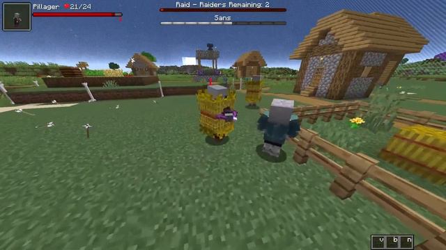 Can SANS defeat the Ultra Modded Raid 1.19 | Minecraft Mob Battle смотреть онлайн