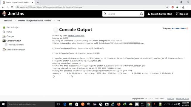 JMeter integration with Jenkins @PerformanceTestingLearn2Enjoy смотреть онлайн